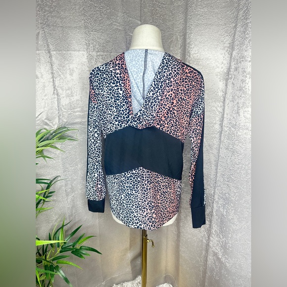 Jessica Simpson Women’s Leopard Print Lightweight Zip-Up Hooded Jacket Sz S - Picture 7 of 10